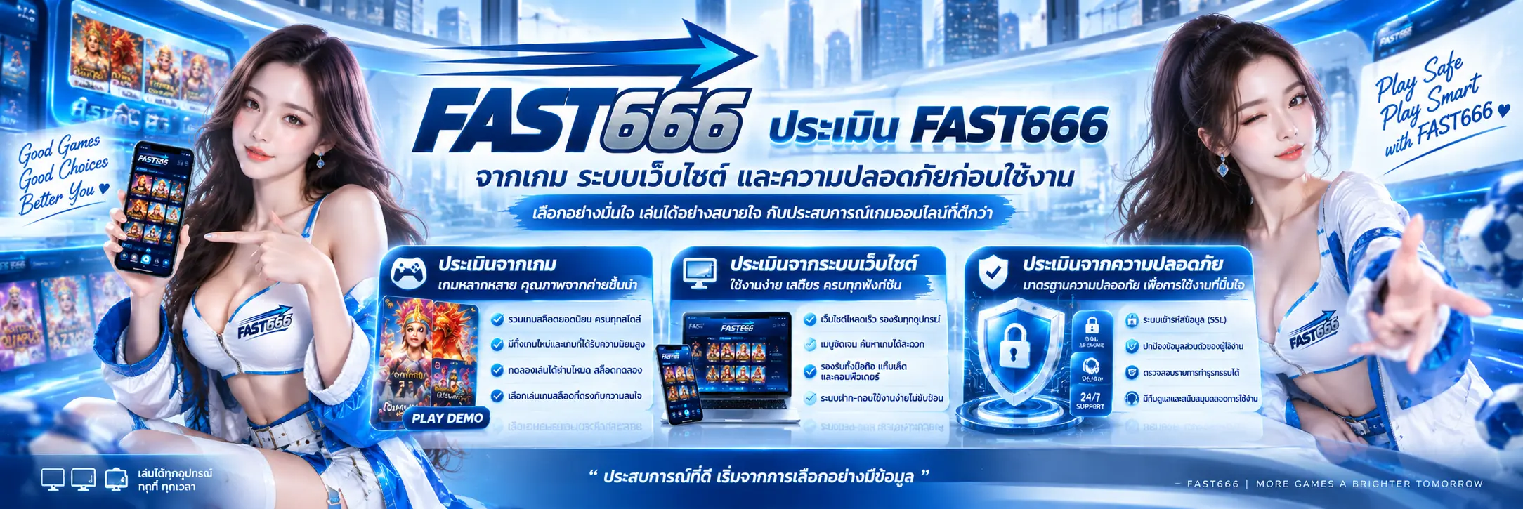 ประเมิน fast666 จากเกม ระบบเว็บไซต์ และความปลอดภัยก่อนใช้งาน
